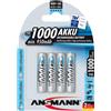 ANSMANN Micro AAA Tipo 1000mAh Batteria Ricaricabile ad Alta Capacit 2Xu9