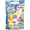 CRAZE MAGIC SAND, Sabbia Magica per bambini, Confezione di ricarica turchese, Sabbia cinetica per giocare, 750g di sabbia magica colorata da modellare