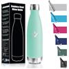 HoneyHolly Borraccia Termica Bambini, 500ML Acciaio Inossidabile 18/8, Borraccia Termiche, Senza BPA, Bottiglia Termica A Prova di Perdite, Termos per Scuola, Campeggio, Sport, Borracce