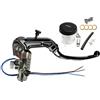 ACCOSSATO Pompa Freno Accossato Omologata ABE 61454 PRS 16x17-18-19 Con Leva Snodata Nera e Kit Vaschetta Olio Inclusa compatibile con TRIUMPH BONNEVILLE BOBBER TFC 1200 DV01A 2019-2021 (CC 1200)