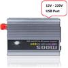 Inverter 12v 220v Auto 500w Trasformatore Presa Usb Barca Campeggio Watt Pc