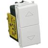 Vimar 0R14062 Plana Due Pulsanti interbloccati con frecce direzional TXeY