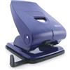 Rapesco PF835PL2 Perforatrice a 2 Fori 835-P, Capacit 40 Fogli, Blu 01u3