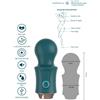 Xocoon Mini vibratore wand vaginale anale piccolo massaggiatore vibrante in silicone