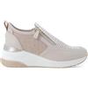 Melluso Scarpa Donna Sneaker Beige Traforata Estiva