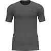Odlo ACTIVE WARM_159112, Maglietta termica a maniche corte Uomo, Grigio (Steel Grey Melange), S