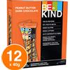 Be-Kind Barrette Energetiche Burro di Arachidi Cioccolato Frutta Secca 12x 40g