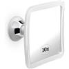 Mirrorvana Specchio ingranditore 10X per trucco con ventosa - specchio per ingra