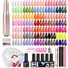 PHOENIXY POLYGEL PHOENIXY Kit Unghie Gel Completo - 54Pz Kit Semipermanente Unghie con Lampada UV