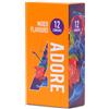 PASANTE Adore Mixed Flavours Preservativi AROMATIZZATI 4x12 profilattici