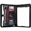 Leathario Cartella Portadocumenti A4 in Ecopelle Portablocchi Unisex per Ufficio