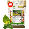 ALBAGARDEN Solfato Di Ferro Granulare Concime Fertilizzante Azione Rinverdente Fogliare 5Kg