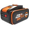Worx WA3645 PowerShare Pro batteria da 20 V â€" 5,0 Ah agli ioni di litio ricari
