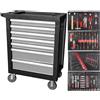 FERMEC Carrello Attrezzi Professionale 7 Cassetti Completo 172 Pezzi Officina Garage