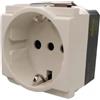 vimar spa Vimar Idea 17039.B Presa 2P T 16A P30 Bianco Modulo Ridotto solo per supporti 2