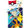 Halantex Pokemon Evolution, set da letto per bambini, copripiumino