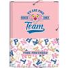 Dohe - Cartellina con 3 alette formato Folio - Pink Panther - Modello Team