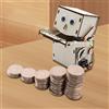Progetto scientifico in legno Modello set Mangia monete Robot Novità