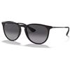 Ray-Ban Ray Ban 4171 Erika 622/8G Occhiali da Sole Nero Gommato