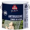 Boero Fai da Te, Antiruggine Fondo ad Acqua, Primer Universale per Ferro, Legno, Alluminio, PVC, Lamiera Zincata per Uso Interno ed Esterno, Formato da 2L