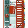 Exacompta 55125E Harmonika Classificatori, Nature Future, Rosso, 24x SXLw