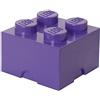 Lego RC40031749 - Mattone Lego 4 pomelli in viola