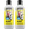 Kärcher Detergente per vetri concentrato RM 500 per aspiragocce WV1, WV2, WV5, WV6 (Confezione da 2)