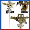 Irrigatore a Battente 360° Rotante per Giardino Prato Orto Sprinkler Picchetto