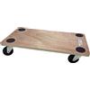 Linea Garden Friend BIACCHI Pedana 4 Ruote, Marrone