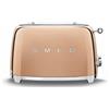 SMEG TSF01RGEU Tostapane Oro Rosa 2 Fette 50's Style Funzione Bagel 950W