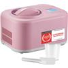 TZS First Austria - Gelatiera 1L con Compressore 3-in-1-100W Macchina per Gelato