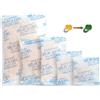LotFancy Essiccante 3/5/10/20/50 Grammi, Gel di Silice 100 Confezioni Pacchetti