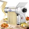 Moongiantgo Macchina per la Pasta Elettrica Pasta Macchina Fresca Acciaio Inox c