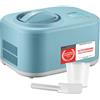 TZS First Austria - Gelatiera 1L con Compressore 3-in-1-100W Macchina per Gelato