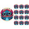 Decojet Digital Photo Cialda in Ostia Stitch, Lilo and Stitch per Decorazione di cupcake (12 pz.)