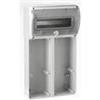 Palazzoli Spa Palazzoli quadro 2 prese interbloccate fisse guida din 12 moduli ip55 579622
