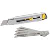 STANLEY 7-10-018 Confezione cutter Interlock da 18mm + 5 lame al car hgj4