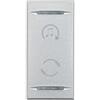 BTicino Spa Bticino axolute - copritasto diffusione sonora grigio chiaro hc4911bf serie axol