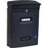 Silmec Cassetta postale Gioiosa grigio ferro Silmec in alluminio pressofuso 2 chiavi