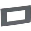 Legrand 680594 placca cross 4m antracite