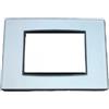 vimar spa Vimar 20653.81 Placca Classic 3 Moduli Argento Mirror