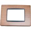 vimar spa Vimar 20653.36 Placca Classic 3 Moduli Ciliegio Americano