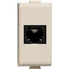 BTicino Spa Bticino magic tt matix avorio connettore rj11 a morsetto a5982