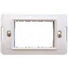 Marlanvil Spa Marlanvil 7823.B Supporto 3moduli serie arc bianco