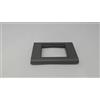 BTicino Spa Bticino l4853gf placca 3 posti transizione modello Living classic grafite living