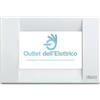 vimar spa Vimar 16733.01 Placca Idea 3 Moduli Bianco