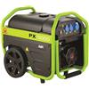 Pramac PX5000 - Generatore Aperto Carellato 4 kW Motore SR188F 389 cc con AVR