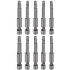 QUARKZMAN 10pz Punte a Stella Ts25 a 5 Punte, Attacco Esagonale da 1/4", Lunghez