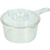 Microwave KitchenCraft KCPCMPAN Casseruola con Coperchio - Adatta al Forno a Microonde, 90