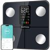 Healthkeep bilancia pesapersone impedenziometrica digitale con APP Bluetooth, di